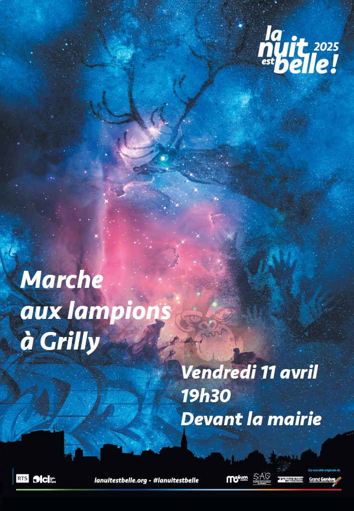 La nuit est belle, marche aux lampions, le vendredi 11 avril